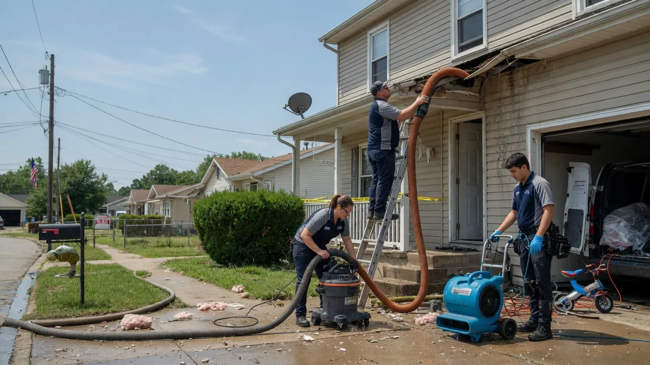 Water Damage Restoration in Sterling, PA near me
